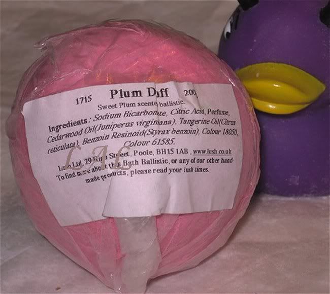 The Lush Wiki / Plum Duff Ballistic